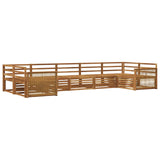 Outdoor Sofa Set 7 pcs Natural 3383807