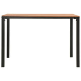 Garden Dining Set Brown and Black 317140