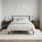 Bedside Cabinet 2 pcs Smoked Oak 35 x 36.5 x 47 cm 8007664