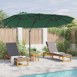 Umbrella Green 372 x 198 x 243 cm Polyester and Aluminium 42003376