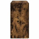 TV Wall Cabinet Smoked Oak 59.5 x 31 x 60 cm Engineered Wood 892354