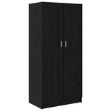 Wardrobe Black Oak 82.5 x 51.5 x 180 cm Engineered Wood 875163