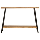 Console Table 110x30x75 cm Solid Wood Mango 373615