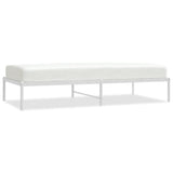 Metal Bed Frame without Mattress White 90x190cm 350905
