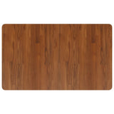 Workbench Dark Brown 100x60x81.5 cm Solid Wood Oak Rectangular 3309659