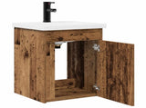 Bathroom Vanity Unit with Tap Old Wood 42 x 40 x 74.5 cm 889535