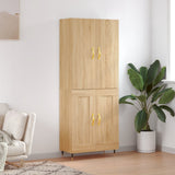 Highboard Sonoma Oak 69.5x34x180 cm Engineered Wood 3195774