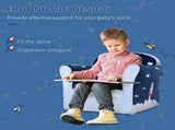 Children Chair Armchair Single Sofa, 50 x 39 x 44cm, for 18M, Blue T3398P347632
