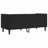Sofa Black 174 x 74.5 x 70.5 cm PVC 42013014