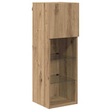 Wall-mounted TV Cabinets 2 pcs Artisan Oak 30.5 x 30 x 90 cm 882951