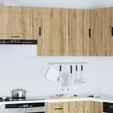 Kitchen Wall Cabinet Porto Artisan Oak Engineered Wood 854055