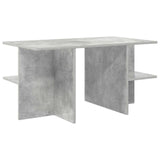 Coffee Table Concrete Grey 87 x 50 x 45 cm Engineered Wood 8001058