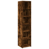 Highboard Smoked Oak 40x41x185 cm Engineered Wood 3281670
