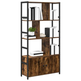 Bookshelf Smoked Oak 80 x 30 x 155.5 cm Engineered Wood 868439