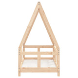 Kids Bed Frame 70x140 cm Solid Wood Pine 834456
