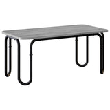 Coffee Table Grey Sonoma 100 x 50 x 45 cm Engineered Wood 8007727