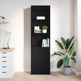 Highboard Black Oak 50x35x180 cm Engineered Wood 3328463