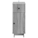 Bathroom Storage Cainet EDE Grey Sonoma 30 x 31 x 80 cm 895951