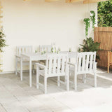 Garden Dining Chair 4 pcs White 65.5 x 55.5 x 88cm Plastic 3335795