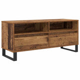 TV Cabinet with Drawer Old Wood 100 x 34.5 x 44.5 cm 881786