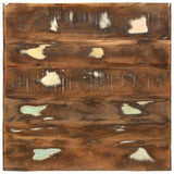 Coffee Table Multicolour 50 x 50 x 35 cm Solid Reclaim Wood 4104531