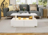 Coffee with Open Storage, Centre, Sofa Side with 2drawers, Rectangle Coffee End N605P345684W