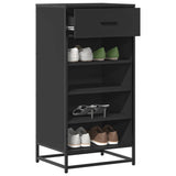 Shoe Rack Black 48x38x97.5 cm Engineered Wood 849209