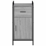 Sideboard Grey Sonoma 40 x 33 x 80.5 cm Engineered Wood 8013809