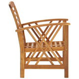 Garden Lounge Set Brown Solid acacia wood Medium Durable 3057983