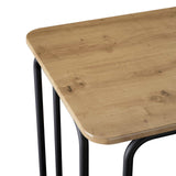 Dining Table 100 x 50 x 75 cm Engineered Wood Artisan Oak 8007701