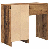 Desk with Drawer Old Wood 90 x 37.5 x 75 cm Engineered Wood 869496