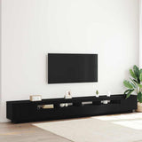 TV Cabinet 3 pcs Black 300 x 35 x 40 cm Engineered wood 3333065
