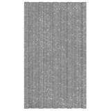 Roof Panel 36 pcs Silver 80 x 45 cm Galvanised steel 42047120