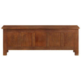 328310 Storage Box 110x30x40 cm Solid Mango Wood
