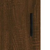 Bedside Cabinets 2 pcs Brown Oak 40x40x50 cm Engineered Wood 827611