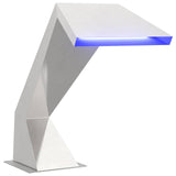 Pool Waterfall Stainless Steel 63.5 x 29 x 51 cm Silver 42039235