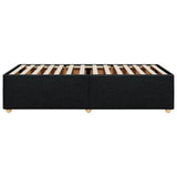 Bed Frame without Mattress Black 100x200 cm Fabric 3284710