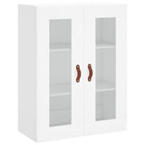 Highboard White 69.5x34x180 cm Engineered Wood 3198633