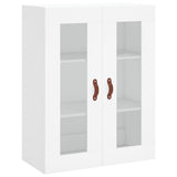 Highboard White 69,5x34x180 cm Engineered Wood 3198377