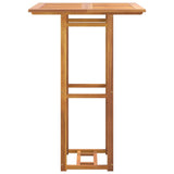 ZNTS 5 Piece Outdoor Bar Set Solid Wood Acacia 3104962