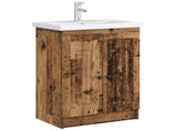 Bathroom under Sink Cabinet Old Wood 78.5 x 37.5 x 81 cm 890022