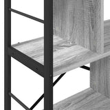 Bookshelf Grey Sonoma 75 x 30 x 91 cm Engineered Wood 883973