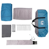 Family Tent Blue 550 x 555 x 208 cm 42017467