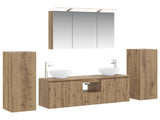 Bathroom Furniture Set 6 pcs Artisan Oak 3407150
