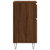 Sideboards 2 pcs Brown Oak 40x35x70 cm Engineered Wood 831163