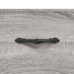 Highboard Grey Sonoma 69.5x34x180 cm Engineered Wood 3198631