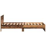 Bed Frame Old Wood 203 x 104 x 70 cm Engineered Wood 3376050