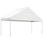 Gazebo with Roof White 15.61x5.88x3.75 m Polyethylene 3155523