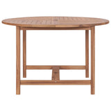 Garden Dining Table 110x75 cm Solid Wood Teak 318476