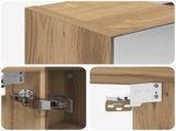 Bathroom Mirror Cabinet Artisian Oak 60 x 14.5 x 70 cm 889070